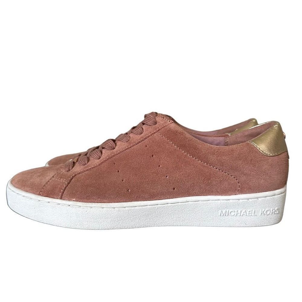 Michael Kors Velvet Irving Sneakers Womens Size 7.5 - Picture 2 of 8